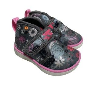 Bogs Kicker Mid Garden Party Shoe Infant Girls Size 4 Shoes Booties NEW